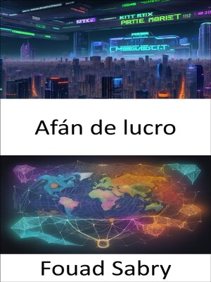 cover image of Afán de lucro